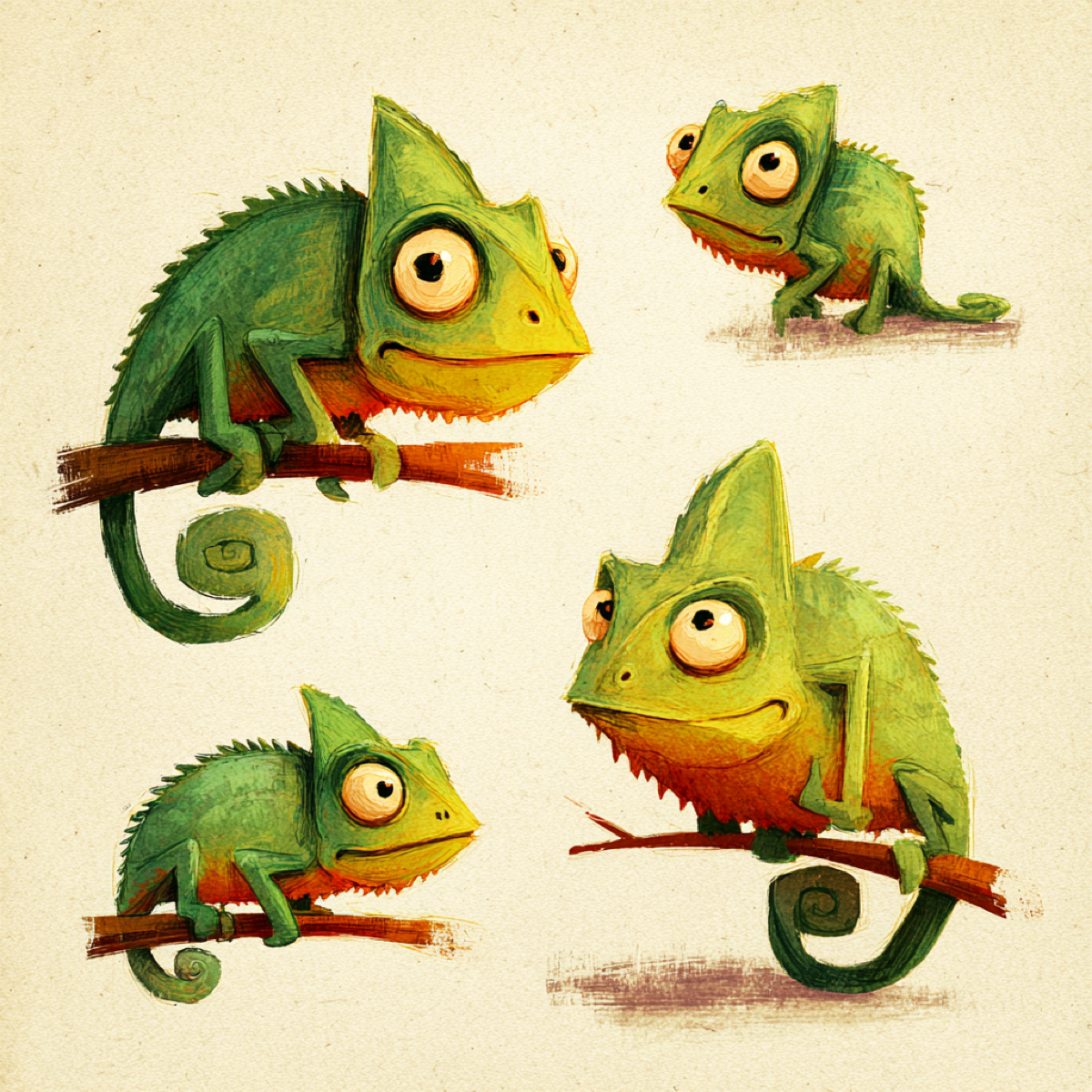 Chameleon Puns